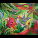 Kolibri, 1997,
60 x 50 cm, Öl,
CHF 2'990.--