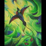 Black Paradise, 1997, 
50 x 60 cm, Öl, 
CHF 1'990.--