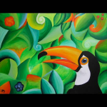 Tukan, 2007,
80 x 60 cm, Acryl,
CHF 790.--