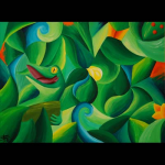 Gecko, 2008, 
80 x 60 cm, Acryl, 
CHF 640.--