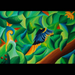 Papagei, 2008, 
92 x 65 cm, Acryl, 
CHF 890.--