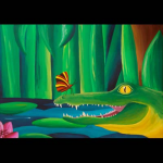 Krokodil, 2008,
verkauft