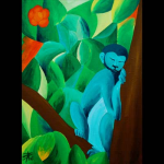 Sleeping Monkey, 2008,
30 x 40 cm, Acryl,
CHF 290.--