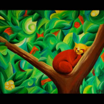 Kleiner Panda, 2009,
100 x 80 cm, Acryl,
CHF 990.--