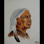 Indianer, 1999,
50 x 60 cm, CHF 1'990.--
